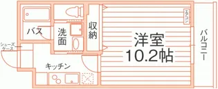 シリウス・T【3階】の間取り