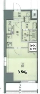 ユリカロゼ篠崎駅前【8階】の間取り