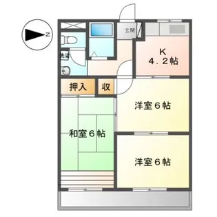 MIO BLD【4階】の間取り