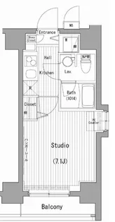 ガーラ・グランディ横濱桜木町【8階】の間取り