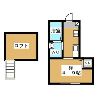 ヒルズハウス町田【2階】の間取り