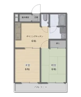 あさやビル【2階】の間取り