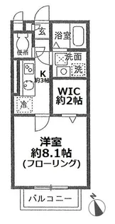 Town Cottage【1階】の間取り