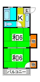 ゆきみ荘【2階】の間取り
