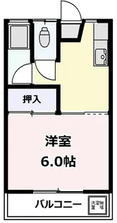サンハイツ【2階】の間取り