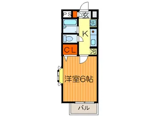 パルク友井【2階】の間取り