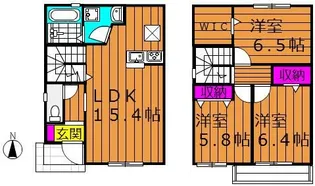 ニコフェリースの間取り