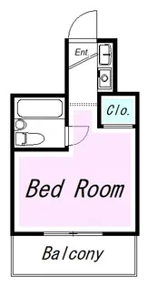 桜ヶ丘ハイライズ【2階】の間取り