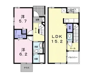 クローヴ サイド IIIの間取り