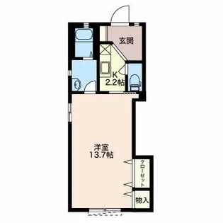 コンフォール A棟【1階】の間取り