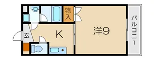 アルザー柳屋【2階】の間取り