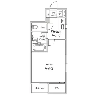 リブリー本牧【2階】の間取り