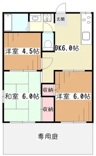 リージェントハイツ【2階】の間取り
