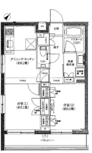ロアール豊島長崎【4階】の間取り