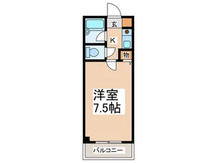 コンフォールきたんまち【2階】の間取り