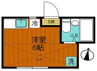 ベースサイドアイ【2階】の間取り