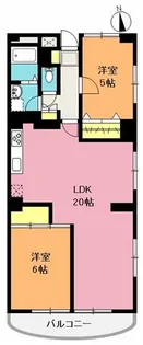 ウェストヒルズ【3階】の間取り