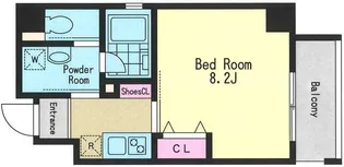 ベル・フィオーレ【4階】の間取り