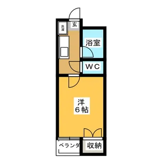 ハイツ東陽【3階】の間取り