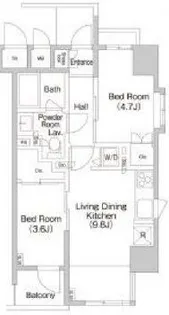 プライムアーバン池袋【11階】の間取り