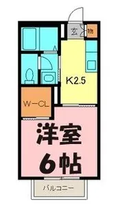 Granceed Komiya【2階】の間取り