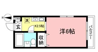 ハイネス代沢【1階】の間取り