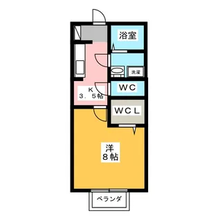 シャルム マノワール A【1階】の間取り