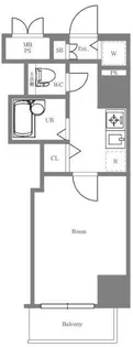 クレアシオン新中野【5階】の間取り