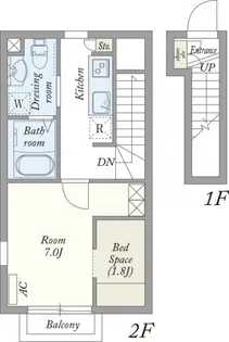 My Style 玉川学園前【2階】の間取り