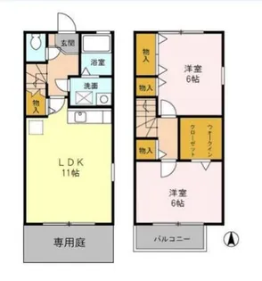 プランタニエール IIIIIの間取り