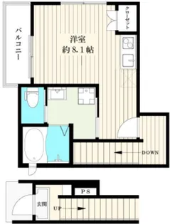 チェルトナム目白台【2階】の間取り
