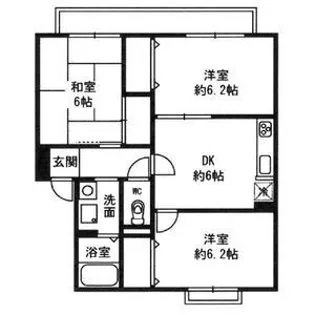 ファミールハイツ【2階】の間取り