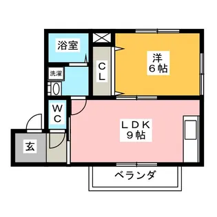 South Wind【1階】の間取り