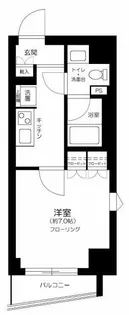 Live Casa両国II【9階】の間取り