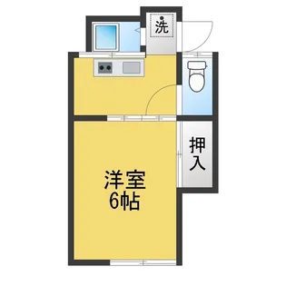 卯月荘【2階】の間取り