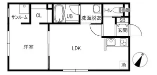 Arcobaleno【1階】の間取り