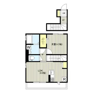 クレア新横浜【2階】の間取り