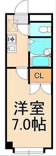 ベルウッド綾瀬【2階】の間取り