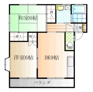 CA-SA七海1【1階】の間取り