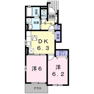 Casa FeliceI【1階】の間取り