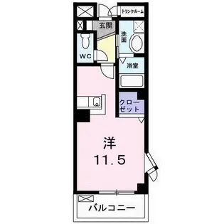 グリーンヒルズ大澤B【2階】の間取り
