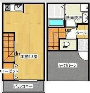 SHIMOSHIBA PIT【1階】の間取り