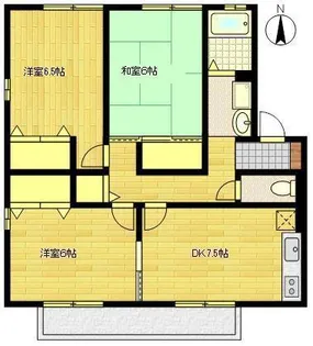 アイタウン本庄【2階】の間取り