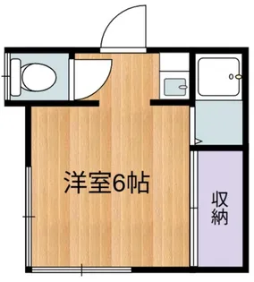 ミユキハイツ【2階】の間取り