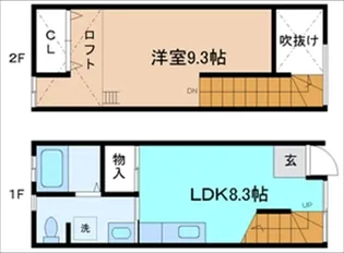 ウエストウッドの間取り