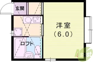 プチメゾン南町【2階】の間取り