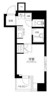 スカイコート池袋東口【8階】の間取り