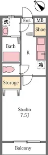 モンペラ【1階】の間取り