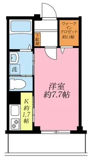 サンライズヒルズB棟【1階】の間取り