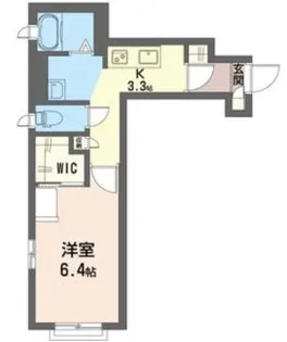 コーポYKー2【1階】の間取り